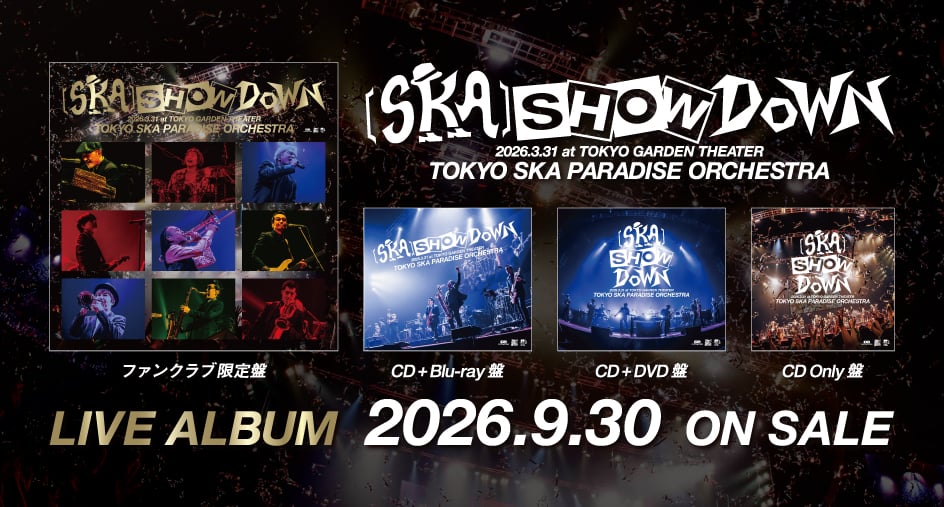 TOKYO SKAPARADISE ORCHESTRA OFFICIAL WEBSITE
